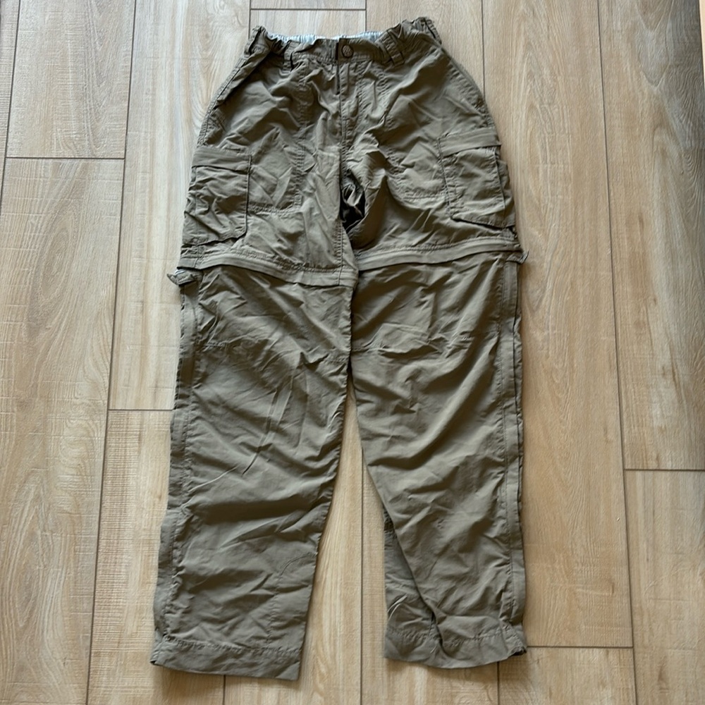 REI Women’s 4P Convertible Hiking Pants/Shorts - Khaki